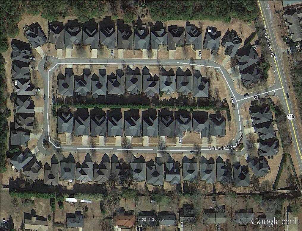 Aerial Photo – Wisteria Ridge